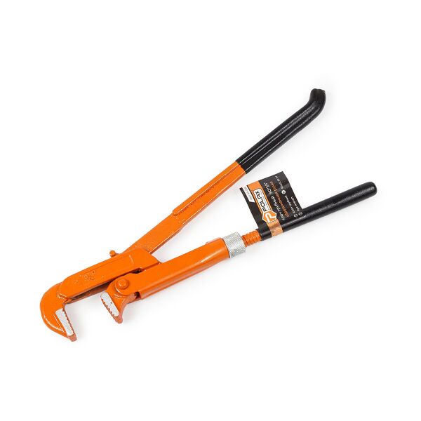 

Ключ трубный 90 градусов 3/4" обрезиненная рукоятка Polax (44-006)