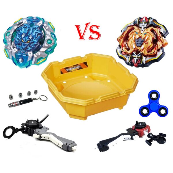 

Набор BEYBLADE (Бейблейд) Арена + 2 Бебйлейда + 2 запускача + Спинер + Лазерная указка