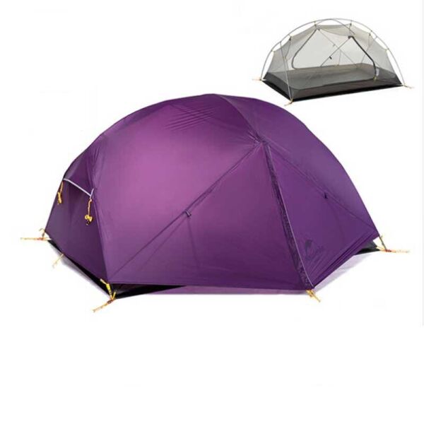 

Палатка Naturehike Mongar 2 NH17T007-M двухместная фиолетовый