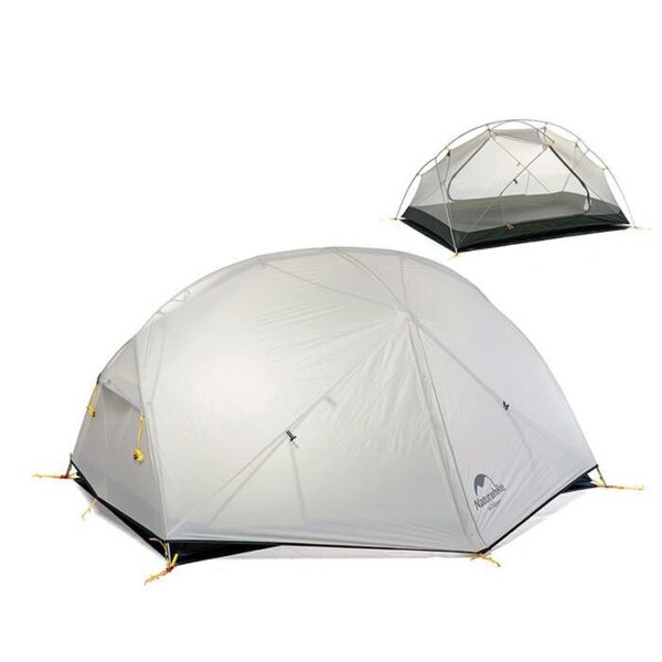 

Палатка Naturehike Mongar 2 NH17T007-M двухместная серый