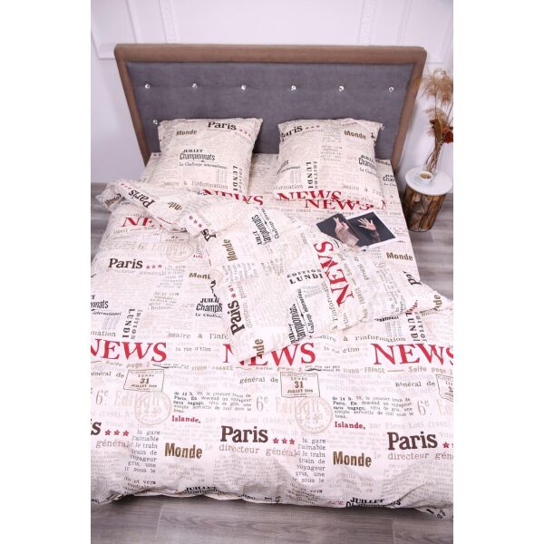 

Комплект постельного белья Евро Надписи Бязь от Brettani