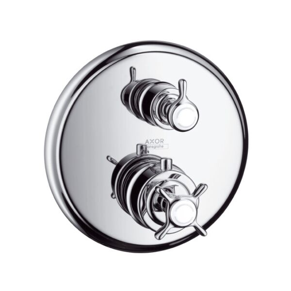 

Термостат с запорным вентилем HANSGROHE Axor Montreux 16820820