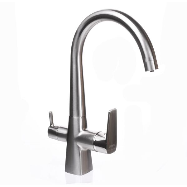 

Смеситель для кухни с подключением к фильтру Globus Lux GLLR-0999-8-STSTEEL