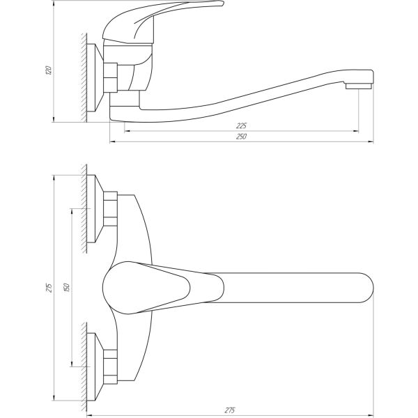 

Смеситель для кухни EcoMix E-GEZ-104