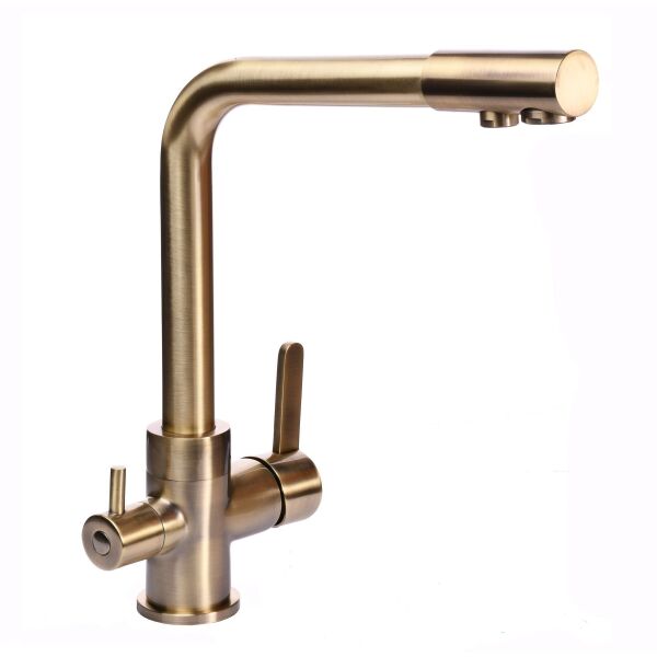 

Смеситель для кухни под осмос Globus Lux GLLR-0444-9-BRONZE (ST702704)