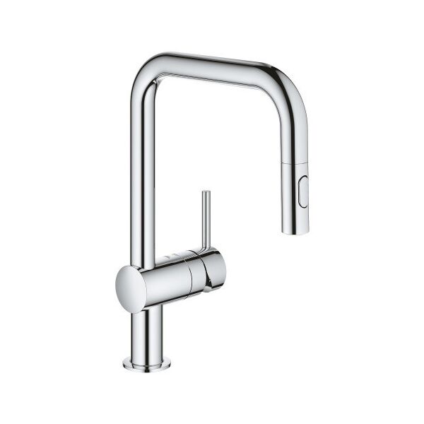 

Смеситель для кухни с выдвижным изливом Grohe Minta 32322002