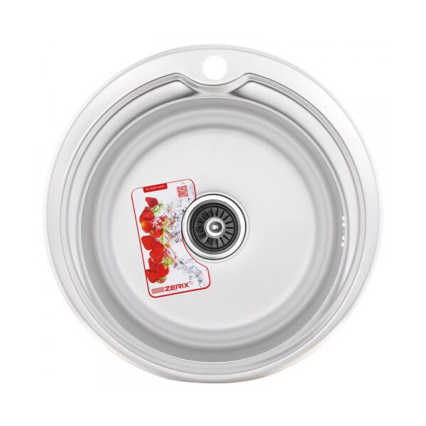 

Мойка кухонная ZERIX Z510-08-180MD (micro decor) (ZS0561)