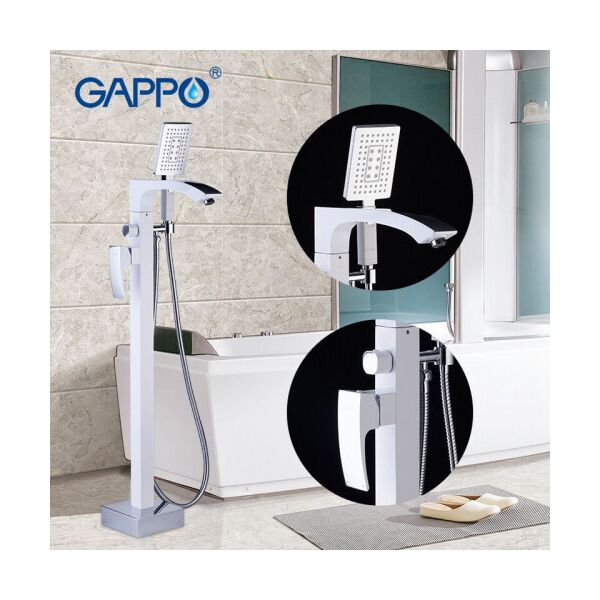 

Смеситель напольный для ванны Gappo Jacob G3007-8