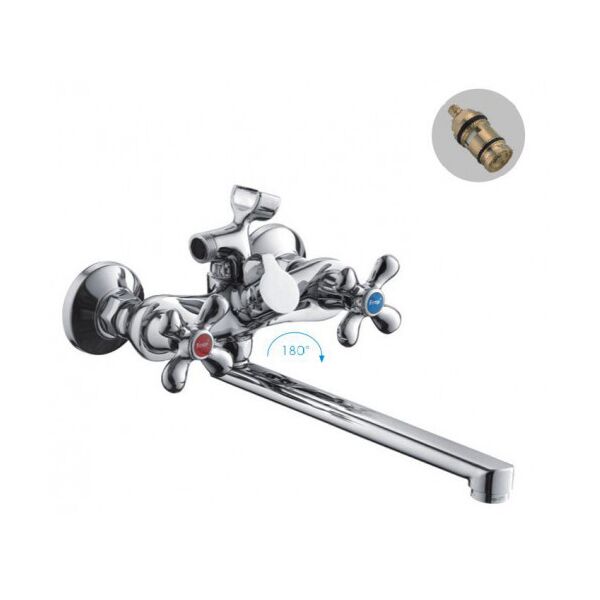 

Смеситель для ванны Frap H731 F22731-B
