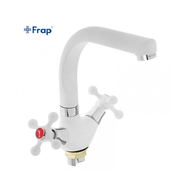 

Смеситель для кухни Frap F5408-8 белый