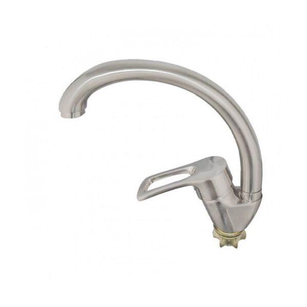 

Смеситель для кухни Wezer YUB4-R181-SATIN нержавейка