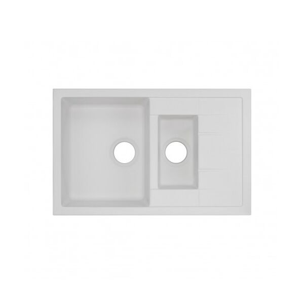 

Кухонная мойка Qtap CS 7648 WHI (QT7648WHI650)