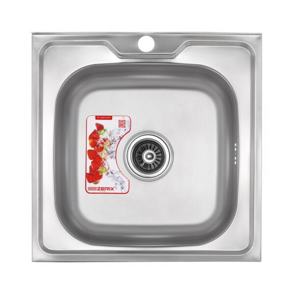 

Мойка кухонная ZERIX Z5050-08-180MD (micro decor) (ZS0583)