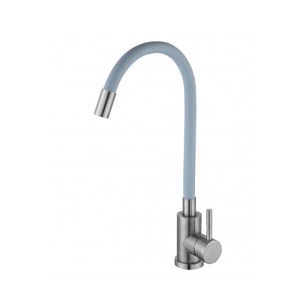 

Смеситель для кухни Wezer EKO4X-01G с гибким изливом
