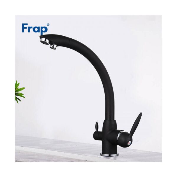 

Смеситель на две воды Frap H43 F4399-7 черный