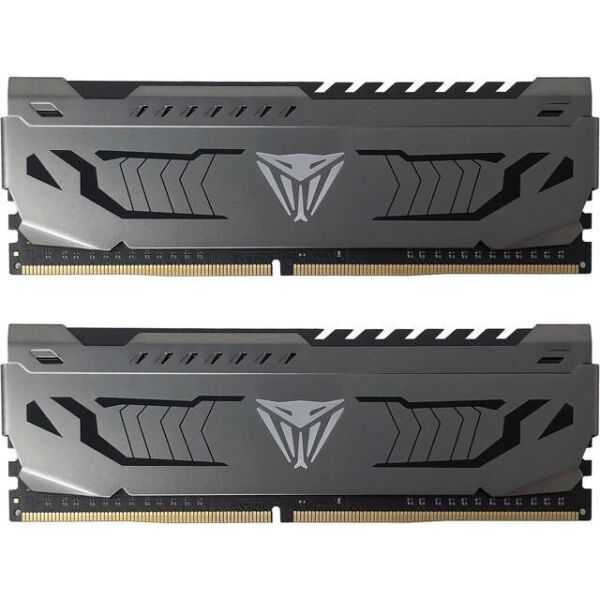 

Оперативна пам'ять Patriot Viper DDR4 Steel 32GB 3200 MHz CL16 (Kit of 2x16384) DIMM Black/Grey 2 (PVS432G320C6K)