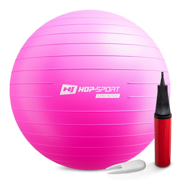 

Фитбол Hop-Sport 70 см маджента + насос