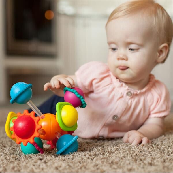 

Игрушка-прорезыватель Сенсорные шары Fat Brain Toys Wimzle (F136ML)