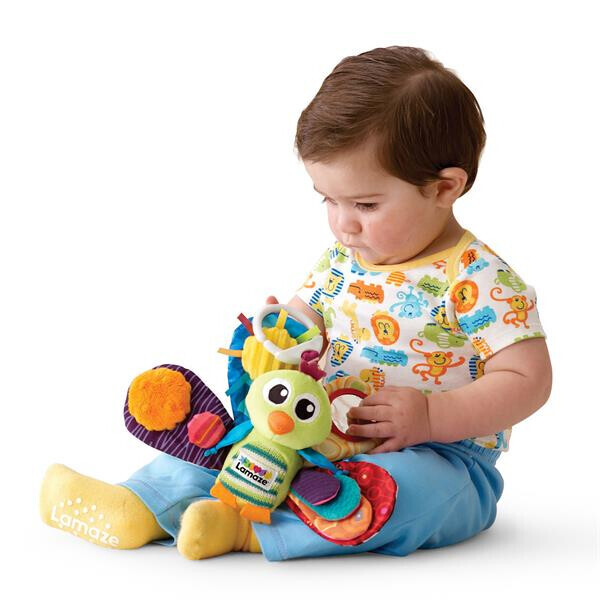 

Мягкая игрушка-подвеска Lamaze Павлин с пищалкой (L27013)