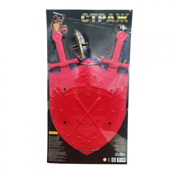 

Набор "Страж" 21234 Щит, 2 меча (Red)
