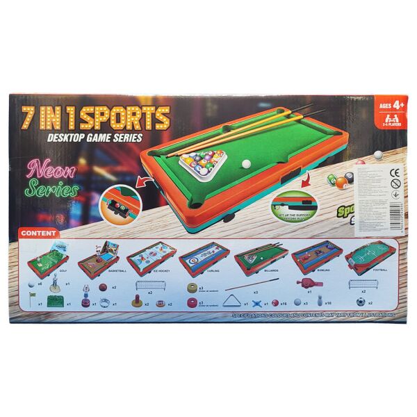 

Набор настольных игр S2112 7в1