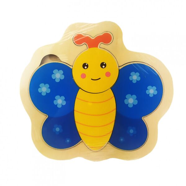 

Деревянная игрушка Пазлы MD 2283 (Бабочка)