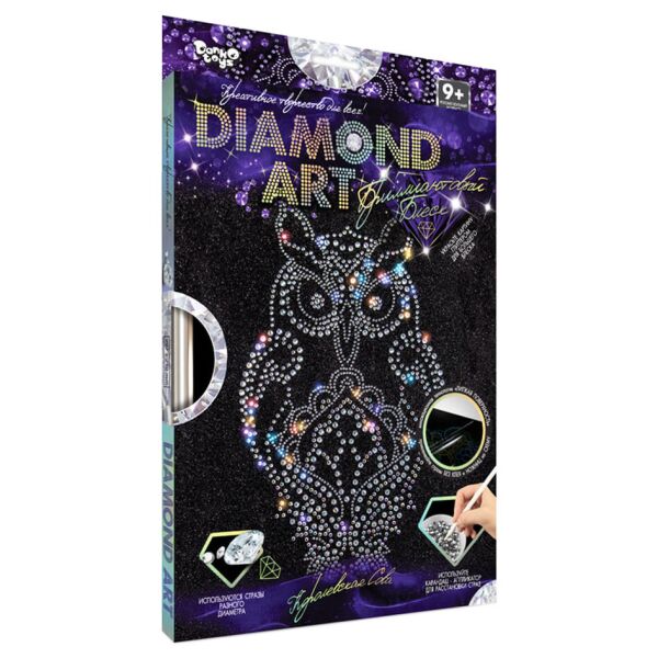 

Комплект креативного творчества DAR-01 "DIAMOND ART" (Королевская Сова)