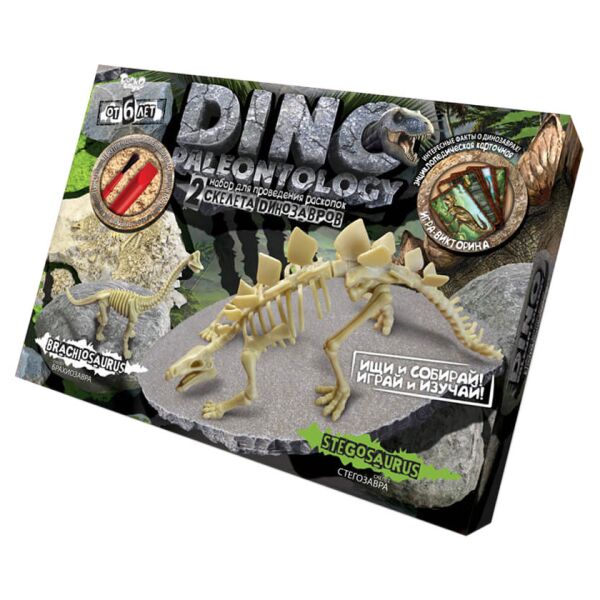 

Игровой набор для проведения раскопок DP-01 DINO PALEONTOLOGY в коробке (Стегозавр)