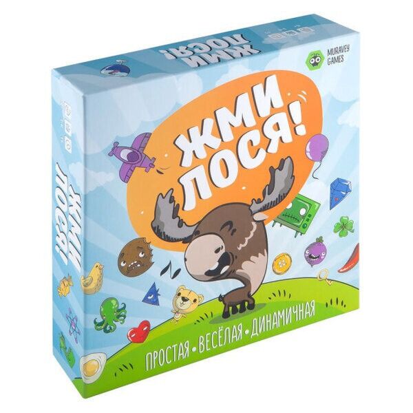 

Настольная игра "Жми Лося!" Muravey Games 0037FGS