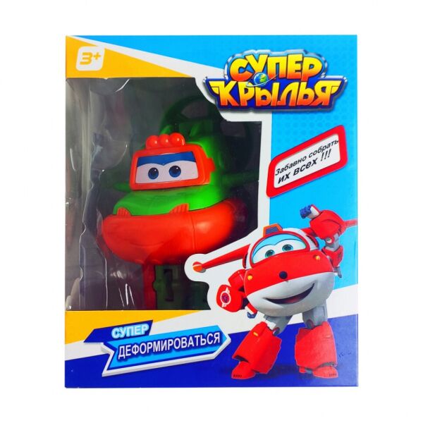 

Детский робот-трансформер "Супер Крылья" DF-41 (Зелёный)