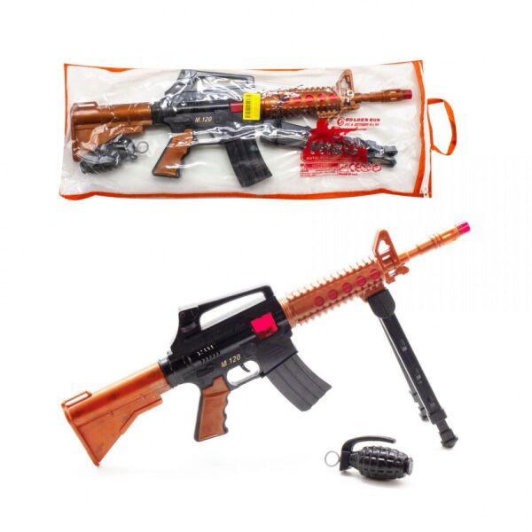 

Автомат-трещетка "M16" 805, с гранатой