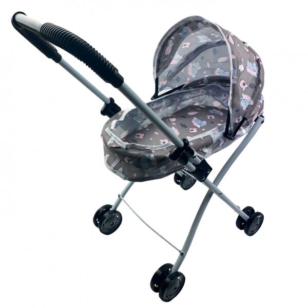 

Коляска для кукол M 0354-1 U/R с двойными колесами (Слоник)