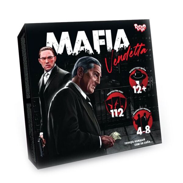 

Настольная игра "MAFIA Vendetta" MAF-01-01U укр