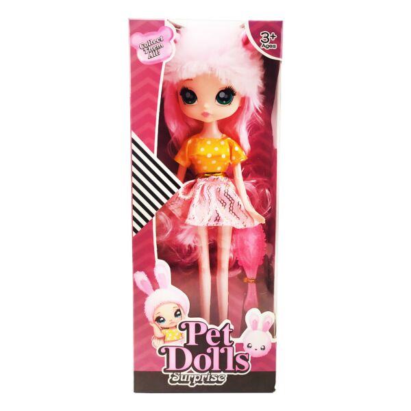 

Детская кукла "Pet Dolls" LK1132-9 (Розовый)