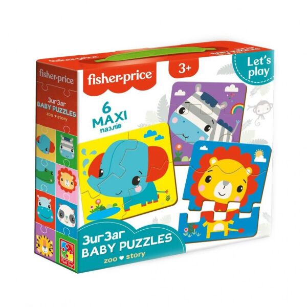 

Детские пазлы "Baby puzzle. Zoo" VT1722-07