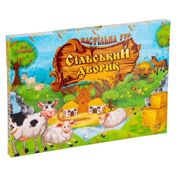 

Настольная Игра-бродилка "Сельський дворик" 30503 укр