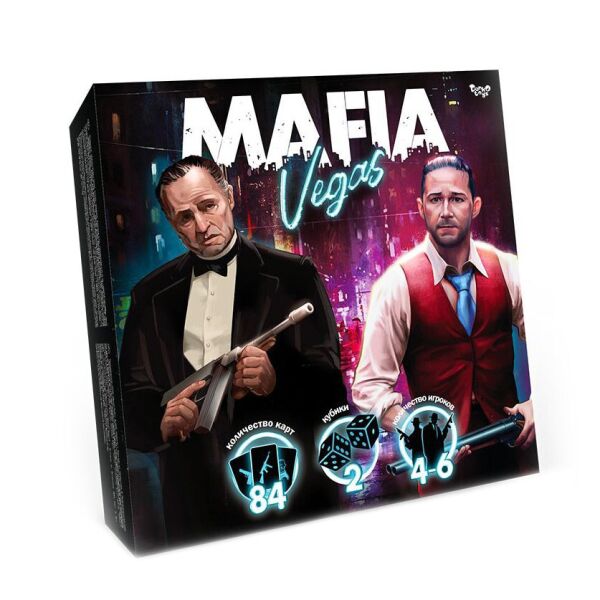 

Настольная игра "MAFIA. Vegas" MAF-02-01U укр