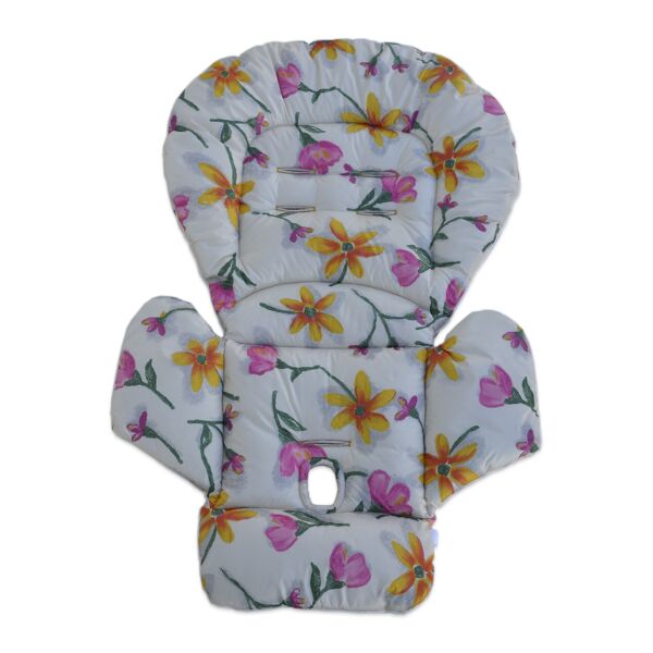

Чехол к стульчику для кормления Peg Perego Prima Pappa Dinner Цветы на молочном