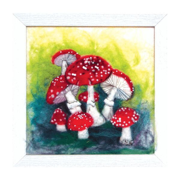 

Мухоморы Набор для валяния Чарівна Мить В-64