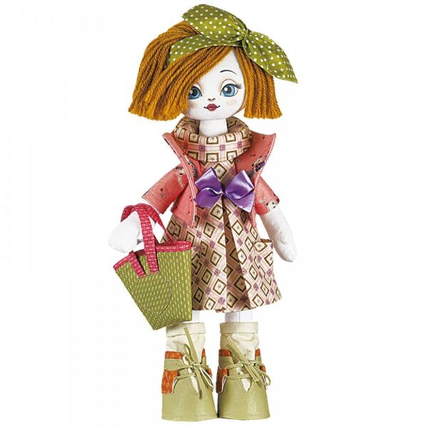 

Набор для шитья куклы на льняной основе. Текстильная кукла Нова Слобода К1010 Хозяюшка