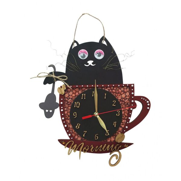 

Кофейное утро Набор для вышивки часов Нова Слобода РТ7002