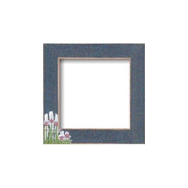 

Оригинальная рамка для наборов Matte Blue w/Flower Picket Fence Mill Hill GBFRFA2