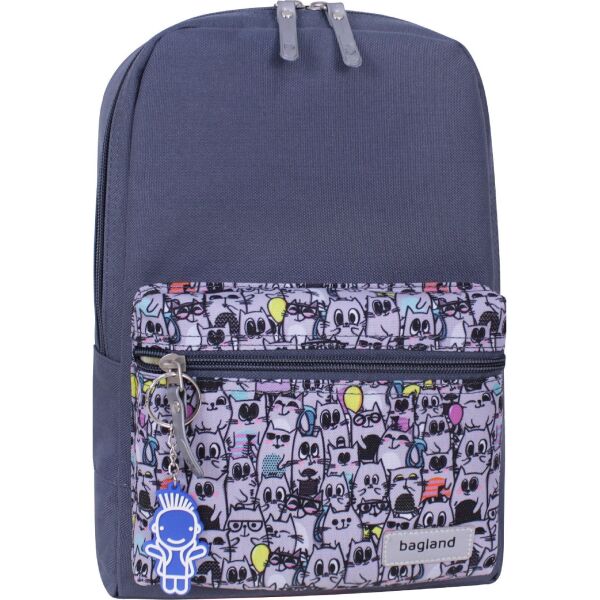 

Рюкзак Bagland Молодежный mini 8 л. серый 1114 (0050866)