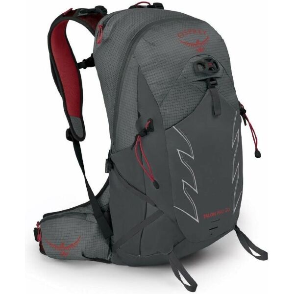 

Рюкзак Osprey Talon Pro 20 Carbon - S/M - серый (009.001.0110)