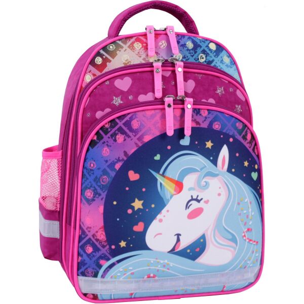 

Рюкзак школьный Bagland Mouse 143 малиновый 504 (00513702)