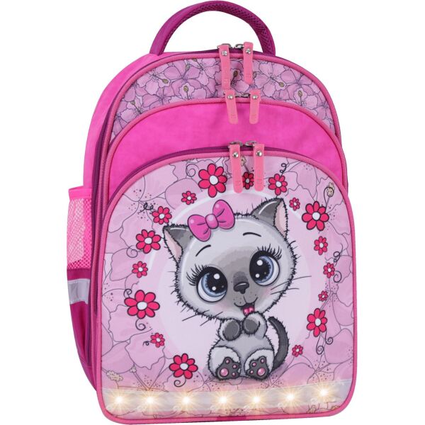 

Рюкзак школьный Bagland Mouse 143 малиновый 684 (00513702)