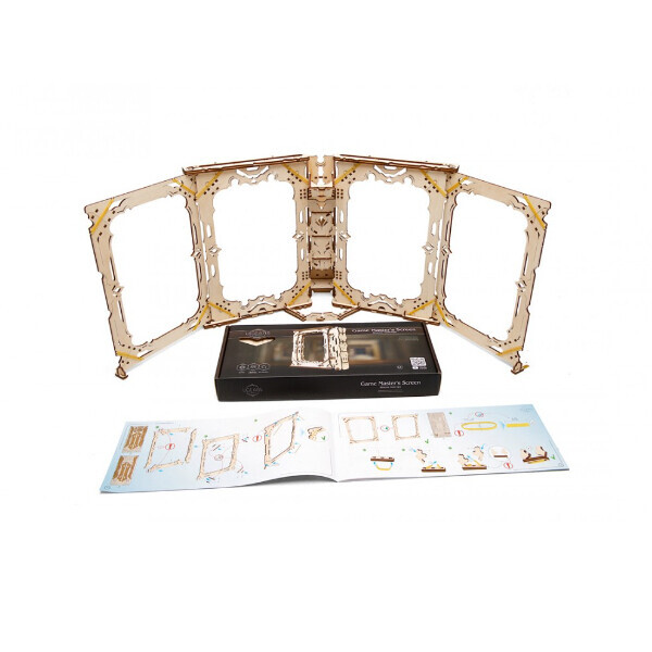 

Механические 3D пазлы UGEARS - "Ширма мастера: девайс для настольных игр"