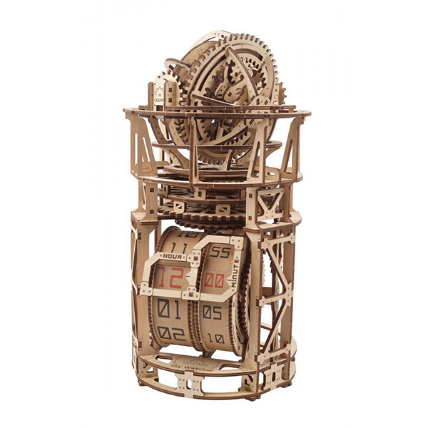 

Механические 3D пазлы UGEARS -Астроном. Настольные часы с турбийоном