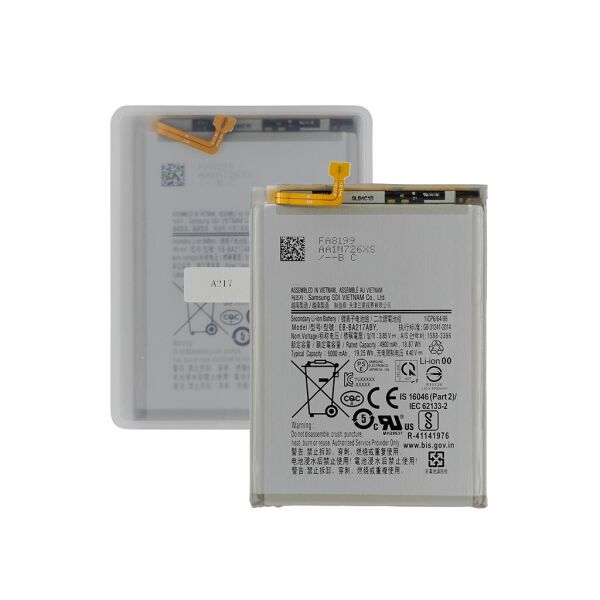 

Аккумулятор Samsung A217 Galaxy A21s, EB-BA217ABY, (5000 mAh), Original PRC