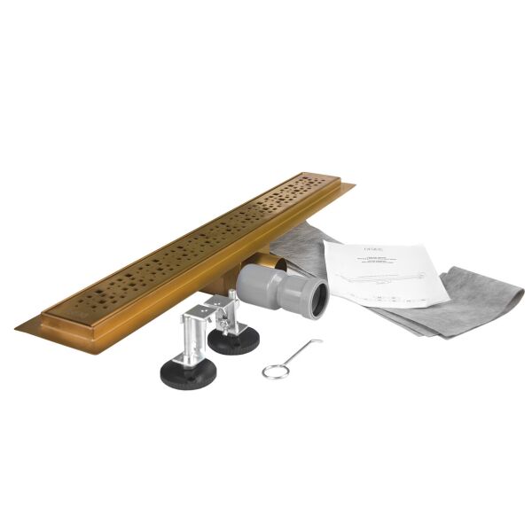 

Линейный трап из нержавейки с сухим затвором DESIRE Vintage 900 мм (ST702580)